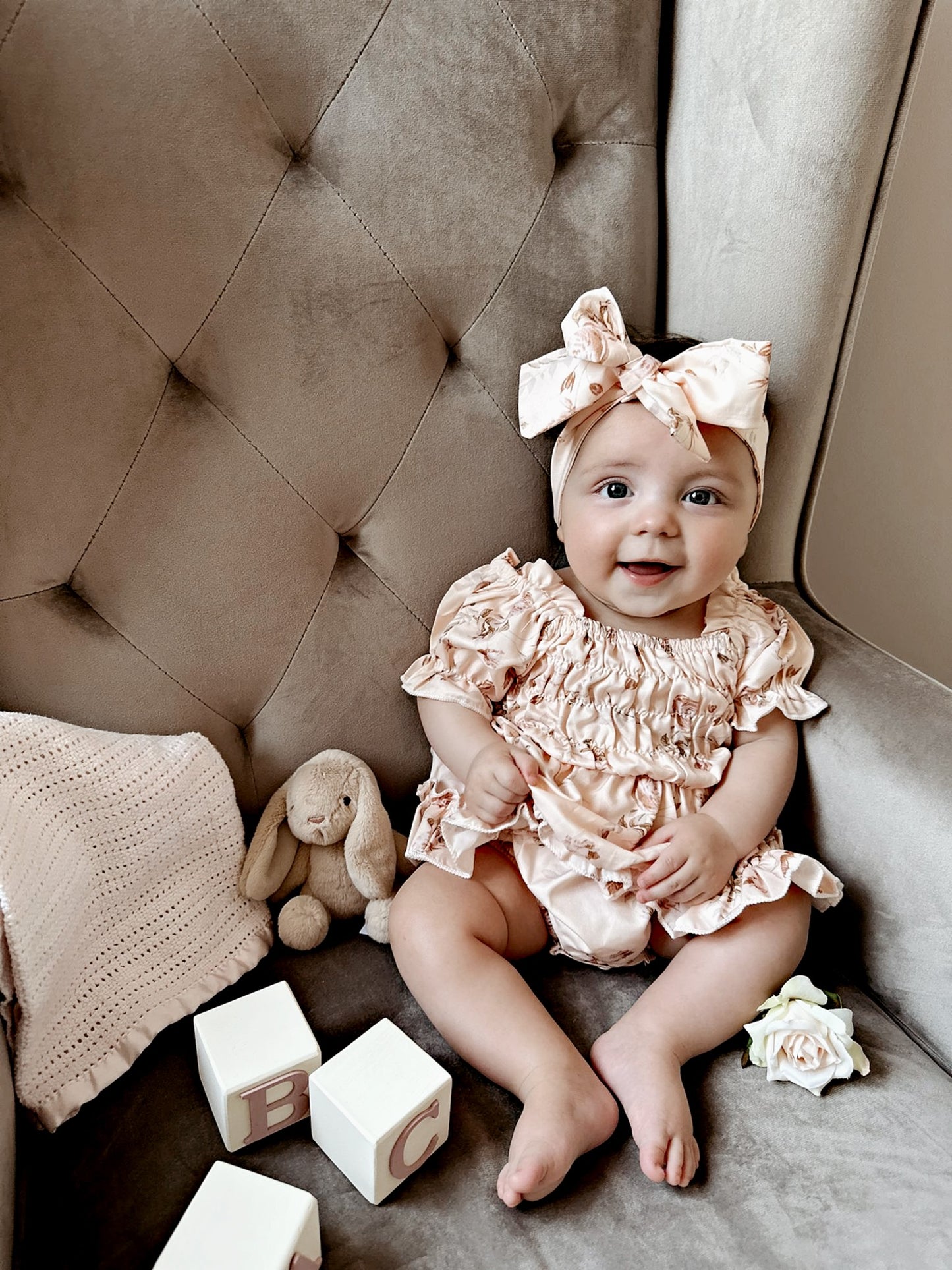 Blush Petal Romper