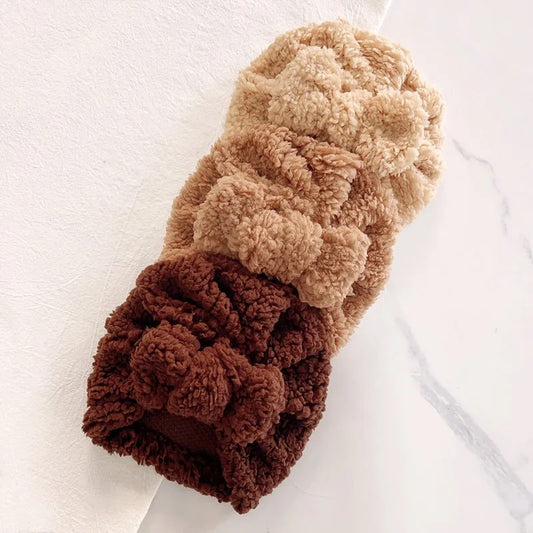 Teddy bear turban bow