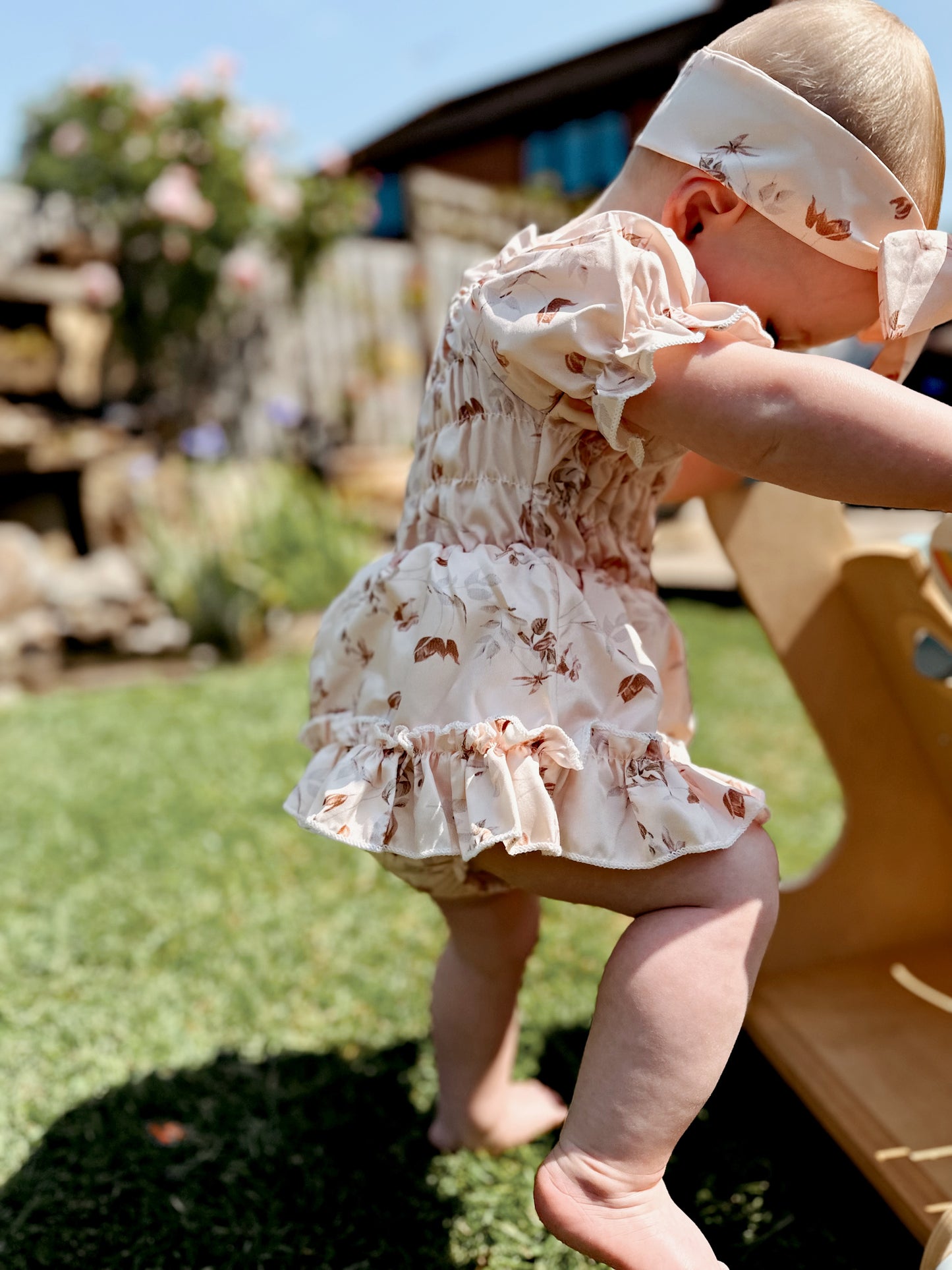 Blush Petal Romper