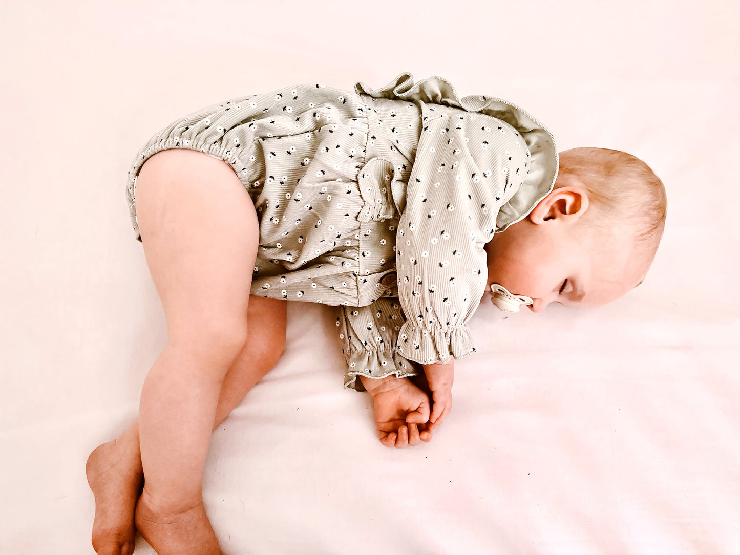 Ditsy Corduroy Romper