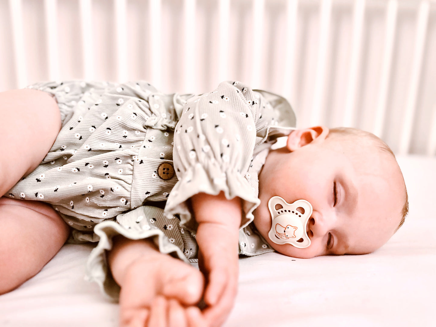 Ditsy Corduroy Romper
